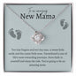 Amazing New Mama Love Knot Necklace