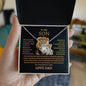 To My Daughter Lion Love Knot Necklace