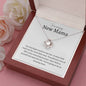 New Mama Love Knot Necklace