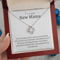 New Mama Love Knot Necklace