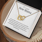Amazing New Mom Interlocking Hearts Necklace