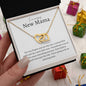 Amazing New Mom Interlocking Hearts Necklace
