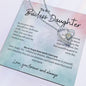 To My Badass Daughter Forever Love Necklace