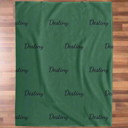 Personalized- Fleece Name Blanket (2nd option)